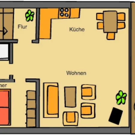 Ferienhaus 19 Eg - Ferienwohnung Mit Terrasse Und Kamin Röbel